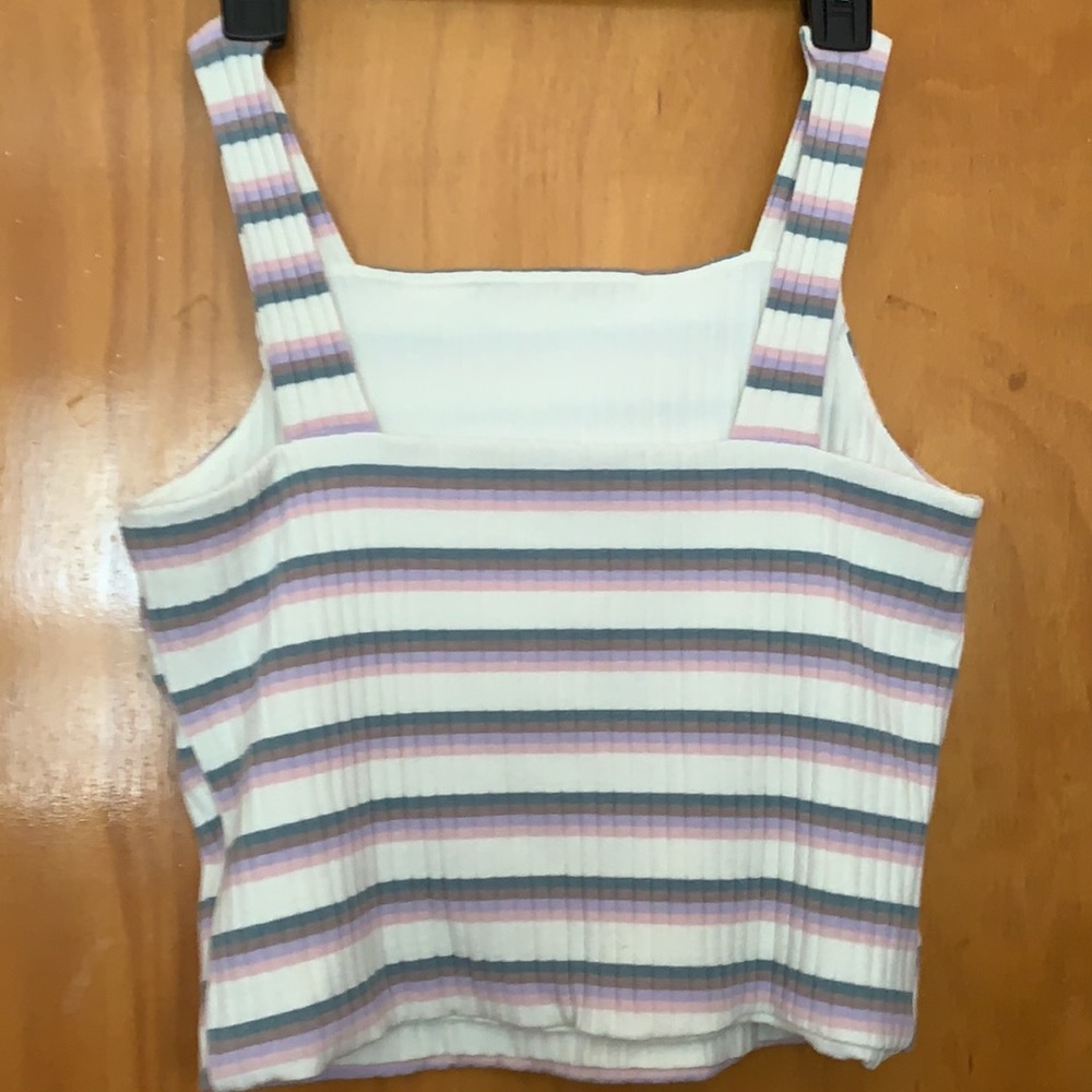 Striped crop top - Picture 2 of 2